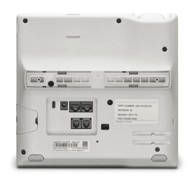 Poly Edge E550 Back
